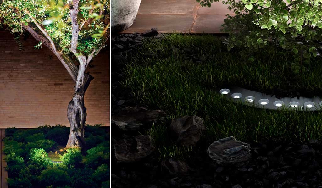 lampada led incasso giardino