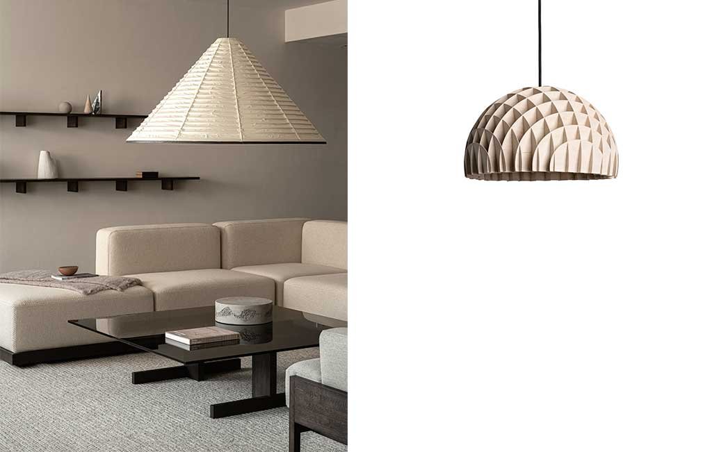 lampade sospensione design chiare