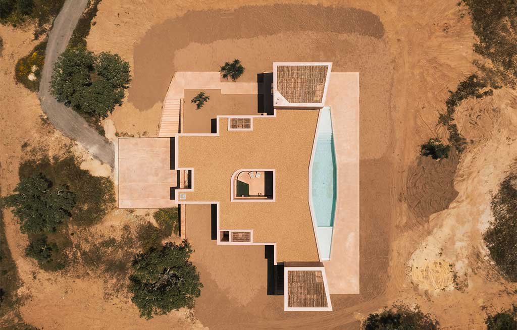 vista alto casa azul