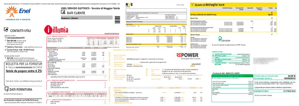bollette energia elettrica