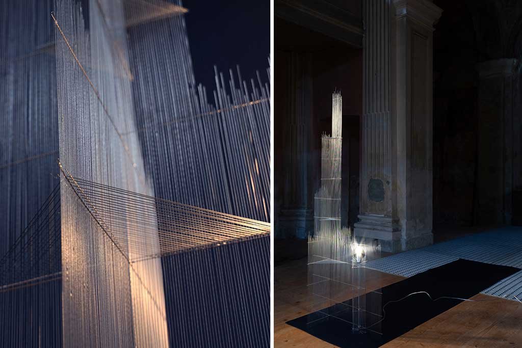 installazione fili luminosi