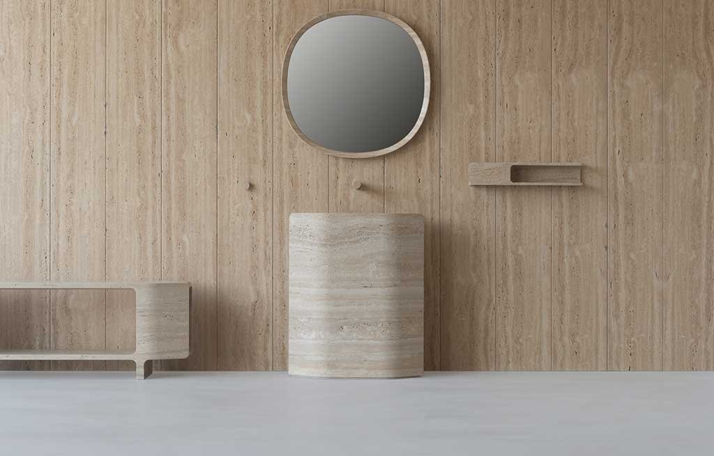 collezione eidos bagno travertino