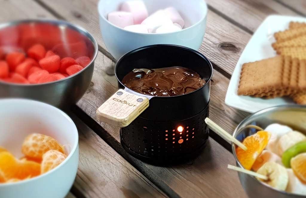 fonduta cioccolato tavola
