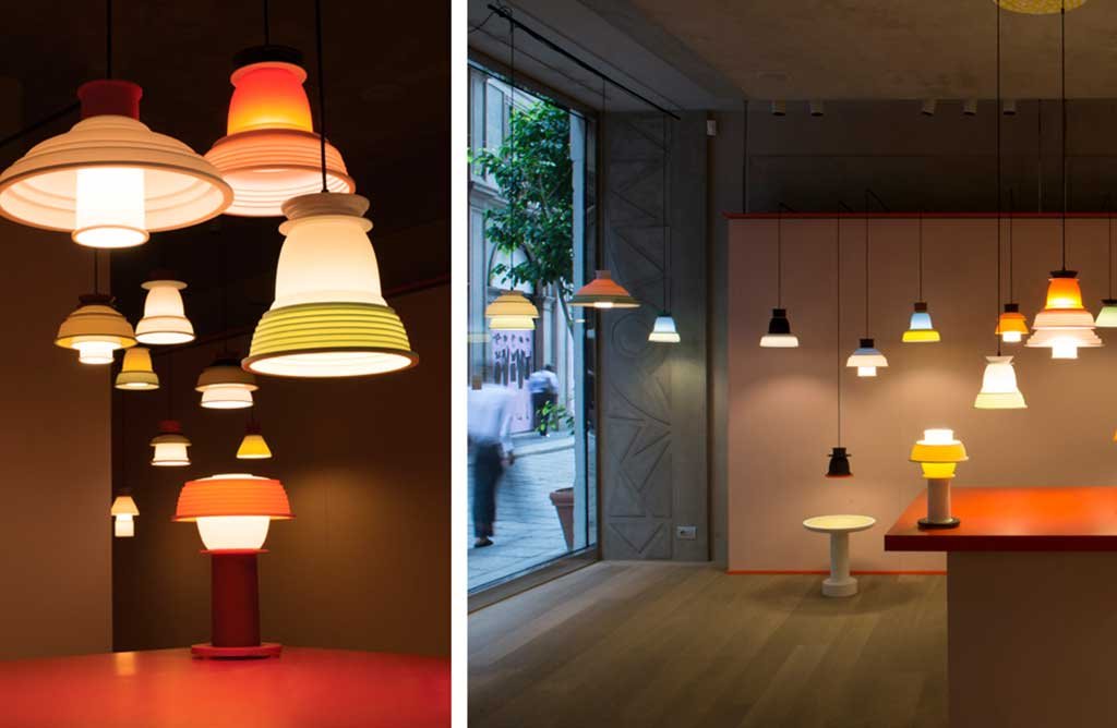 lampada modulare silicone