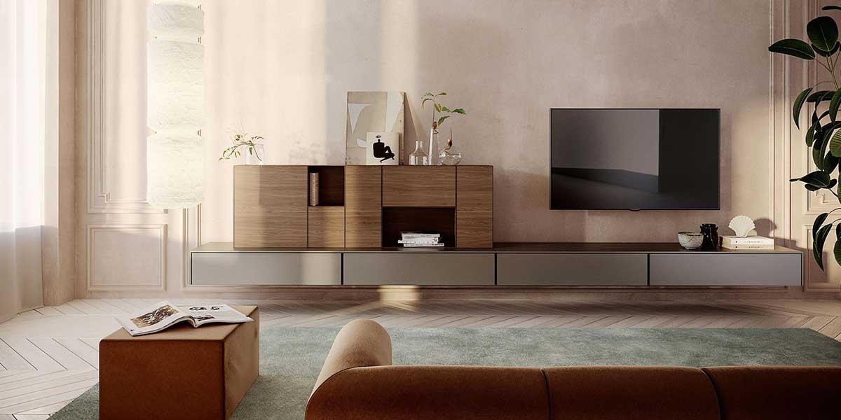 mobili living sospesi