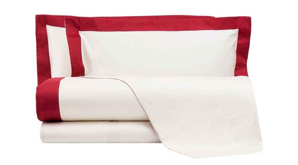 linea giacinto rosso lenzuola