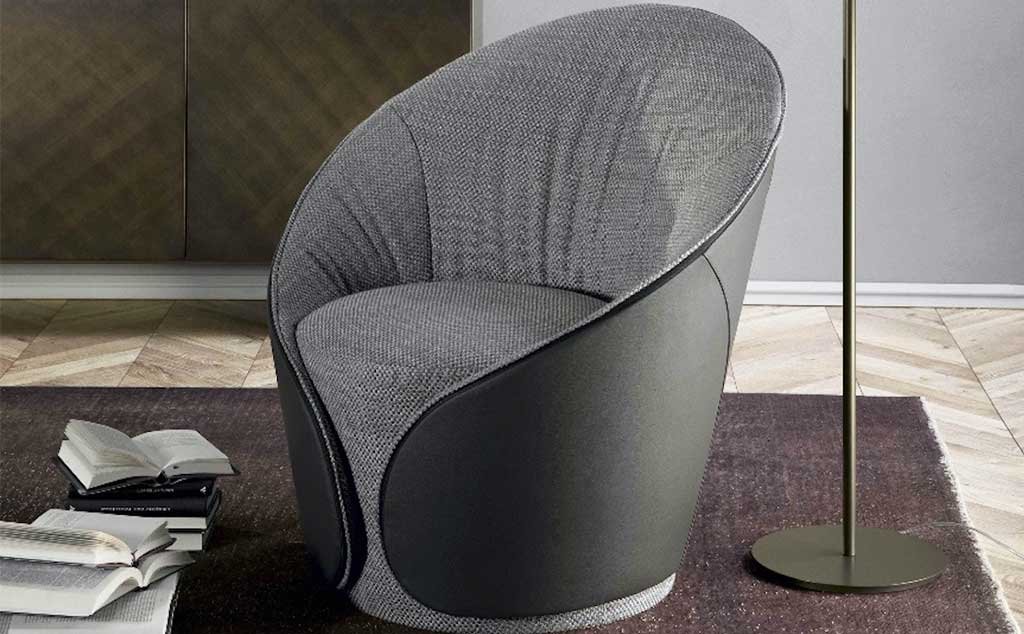 poltroncina guscio legno