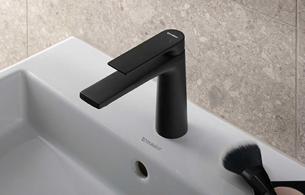 rubinetto lavabo nero