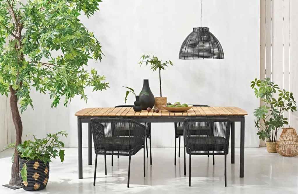 tavolo allungabile teak