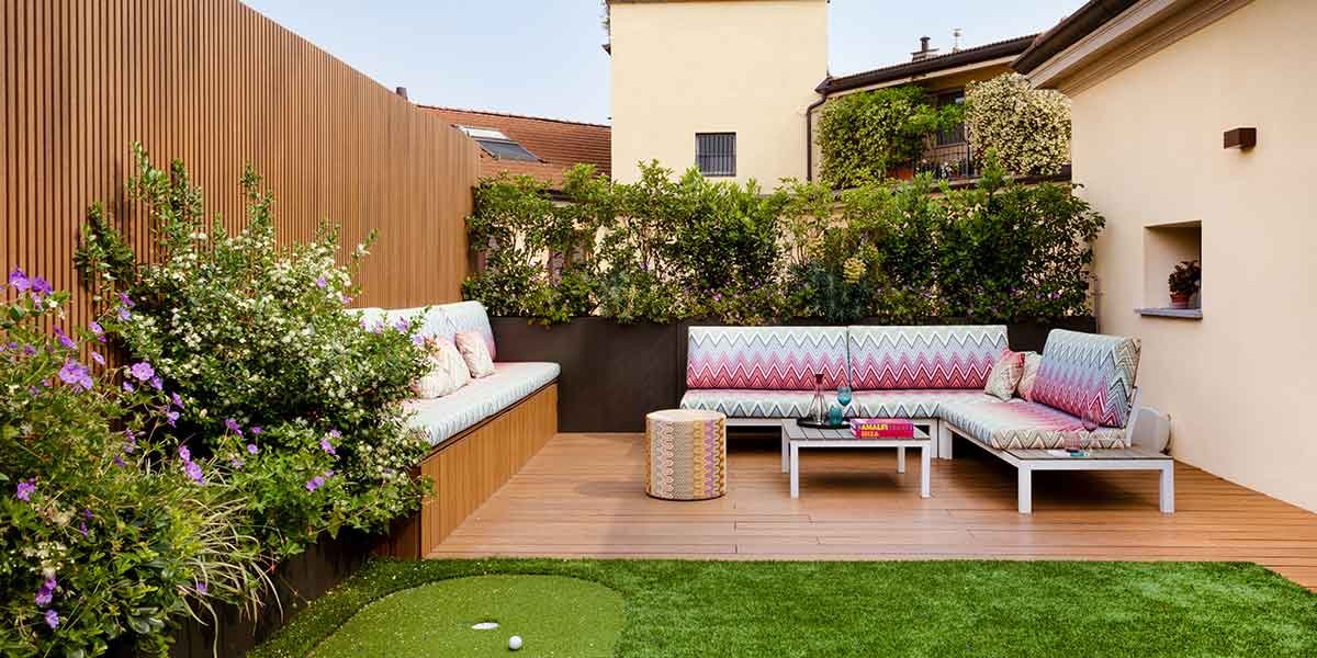 salotto esterno casa terrazzo