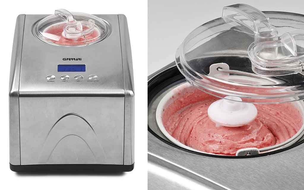 gelatiera casa acciaio inox