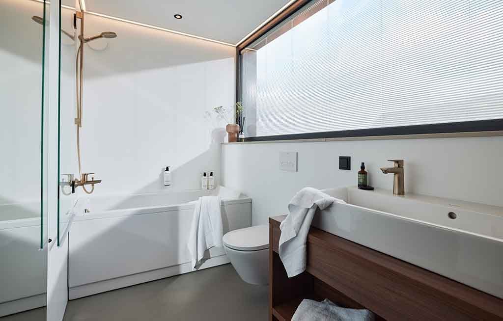 stanza bagno villa vacanze olanda
