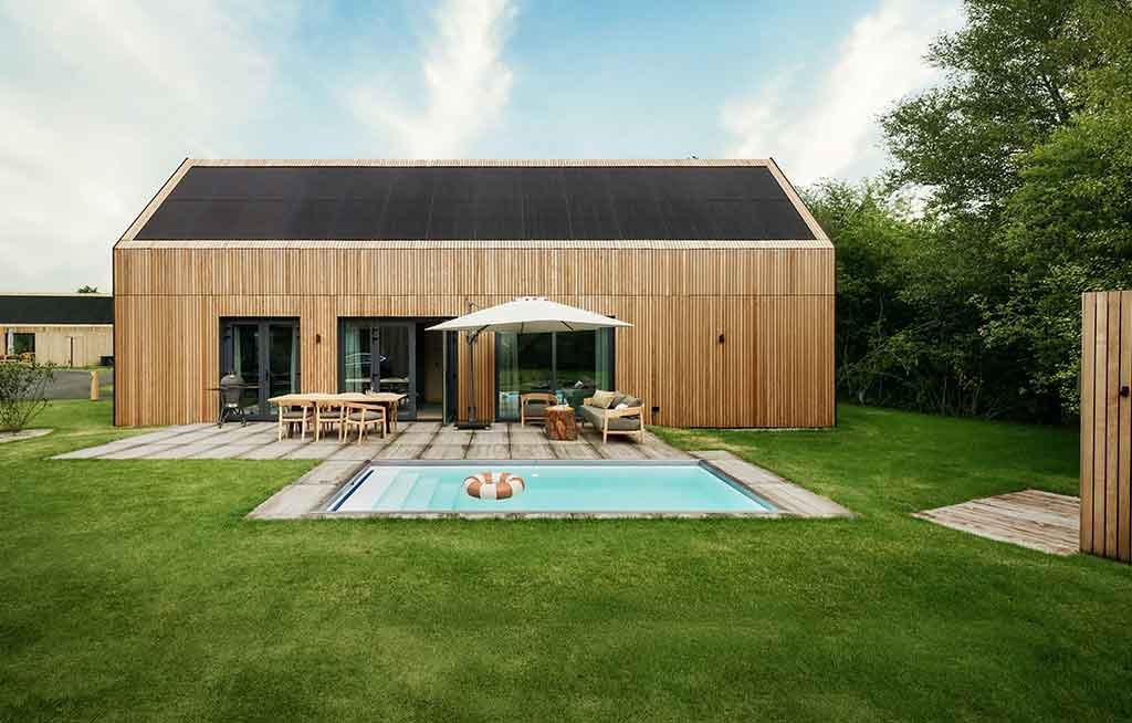 villa per vacanze con piscina
