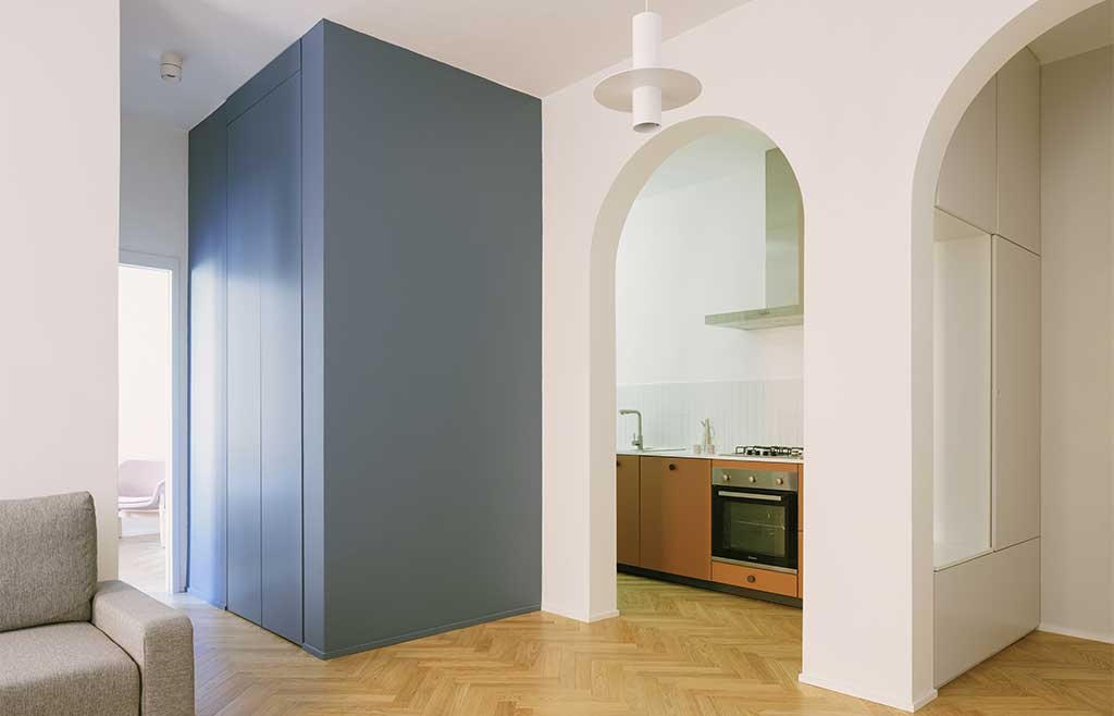 zona living ristrutturato
