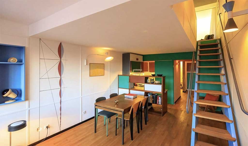 appartamento unite habitation marsiglia le corbusier