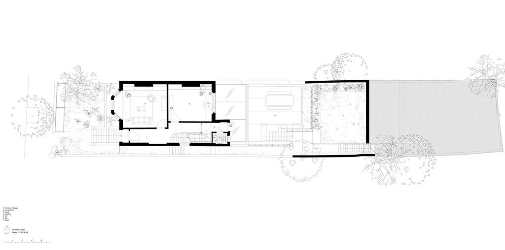 ground floor plan pigment house