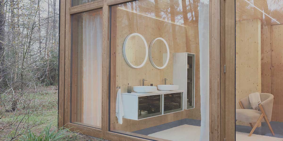 arredo bagno sospeso bianco