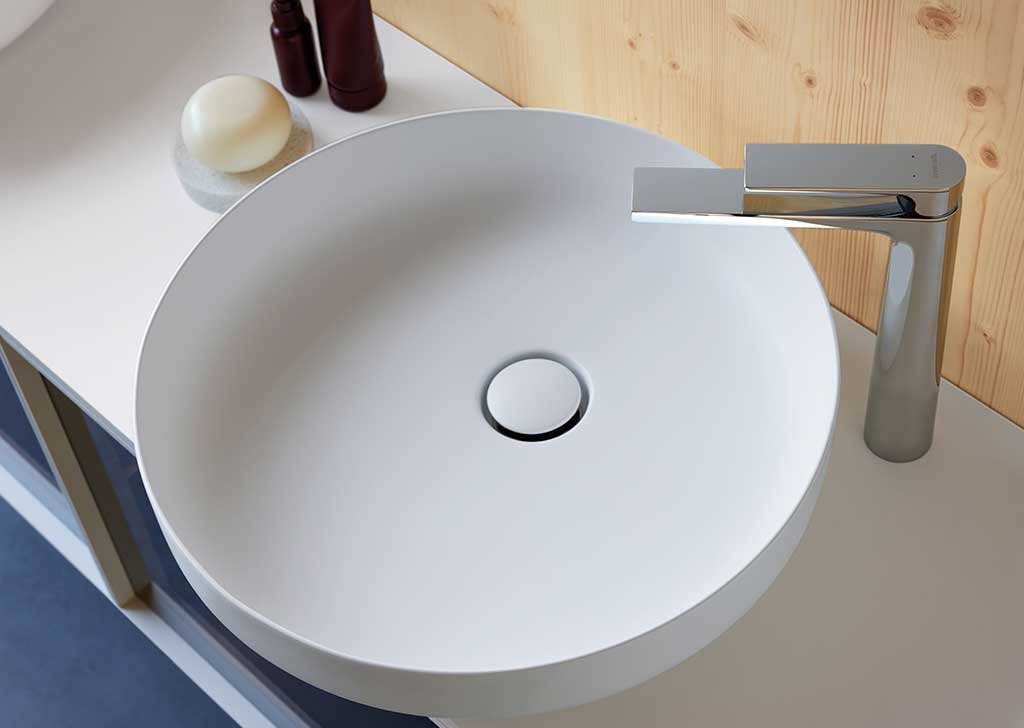 bacinella tonda soprapiano arredo bagno