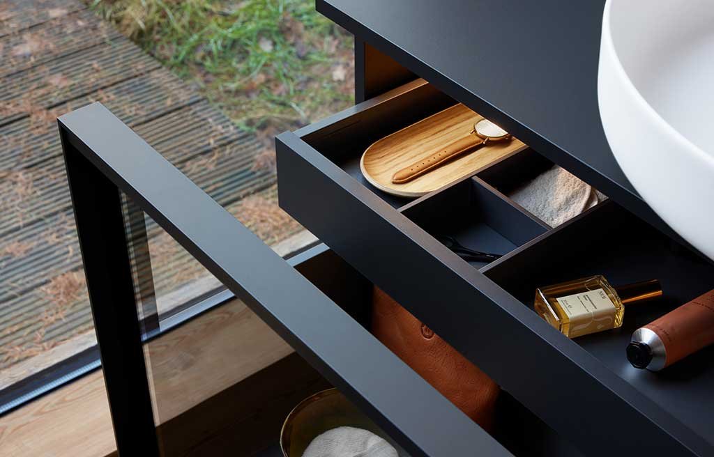 cassetti estraibili arredo bagno
