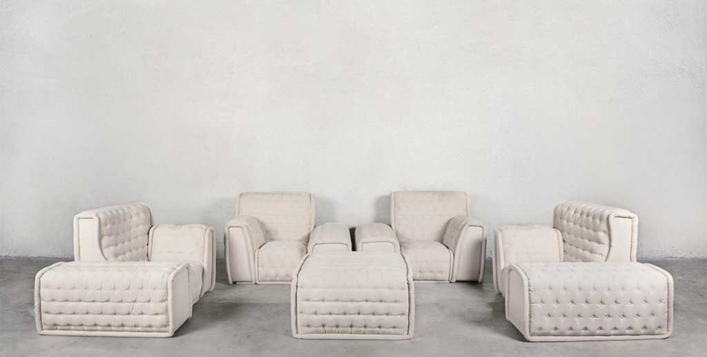 poltrona yeti bianco gaetano pesce