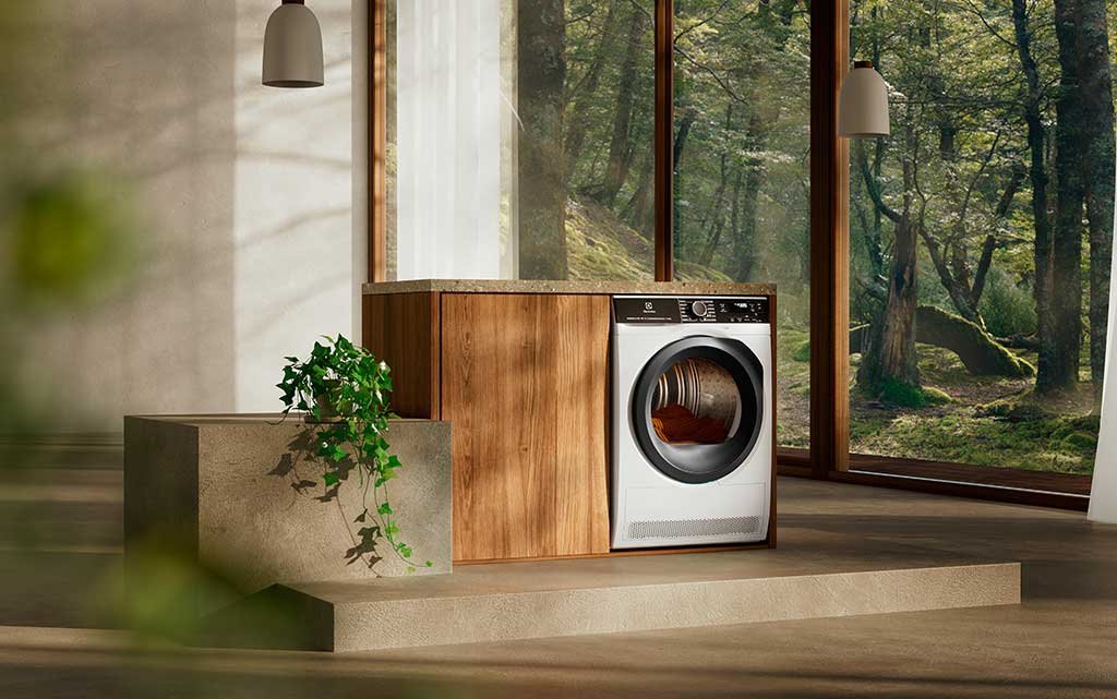 asciugatrice electrolux con sensori umidita capi da asciugare