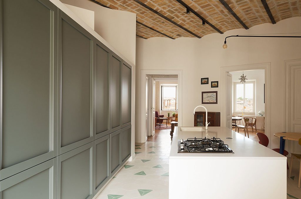 large modern kitchen