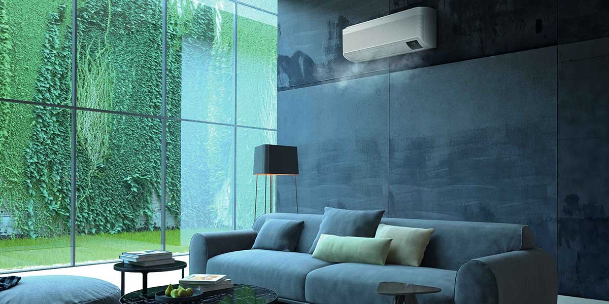split bianco parete living samsung
