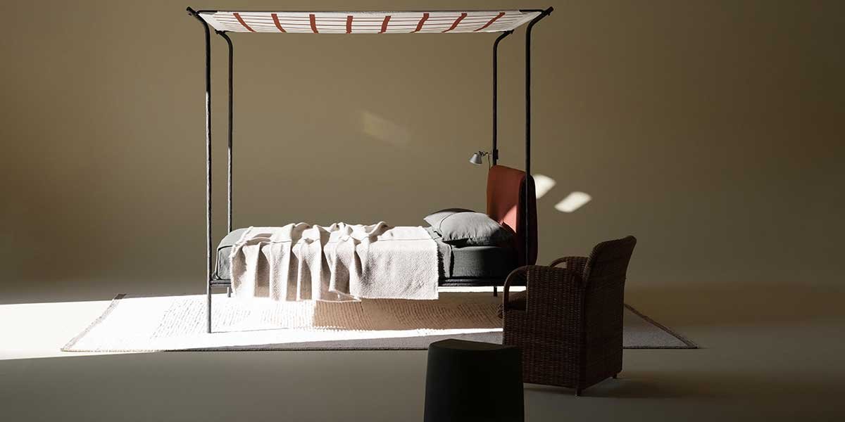 letto velario design arezzi