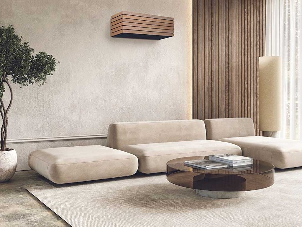 pannello legno climatizzatore