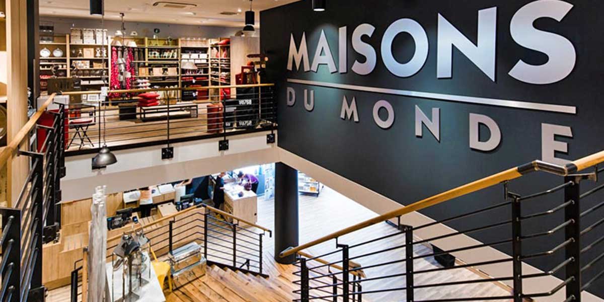 interno negozio maison du monde