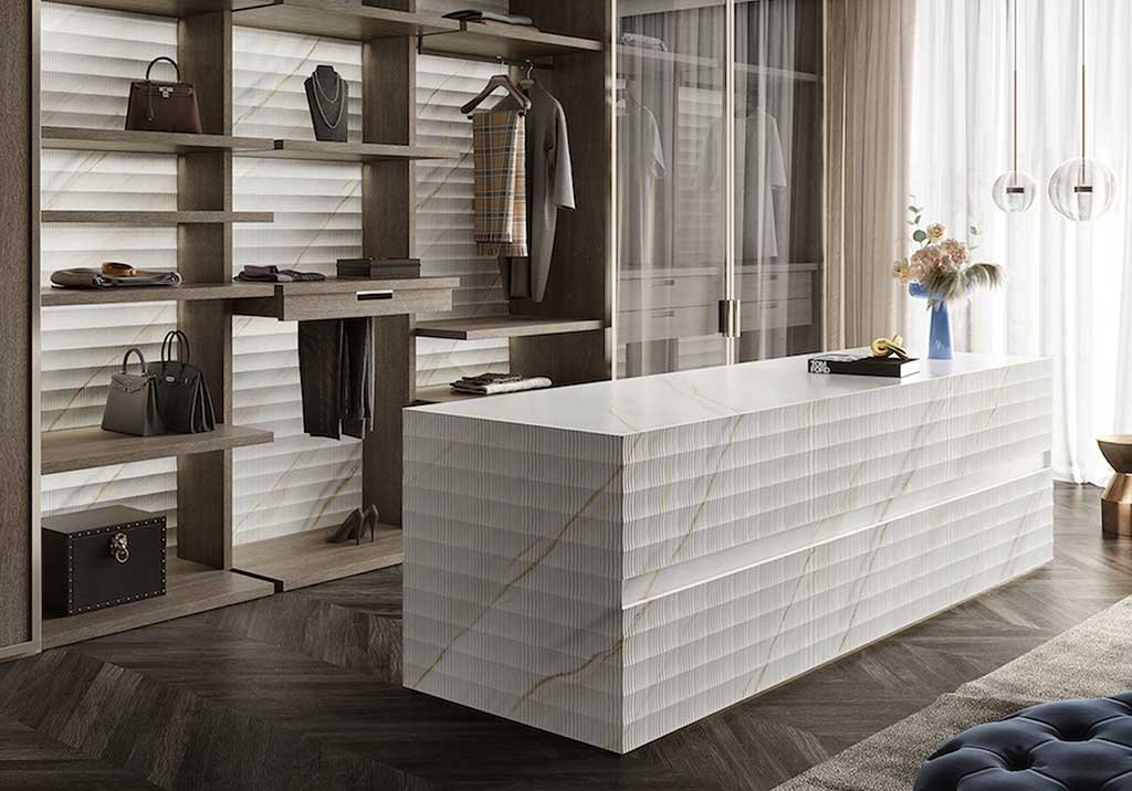 blocco di pietra lavorazione effetto materico