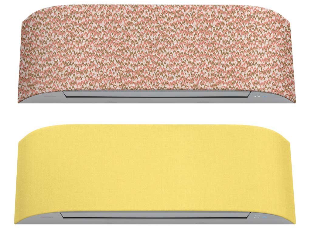 climatizzatori da parete split con cover colorate