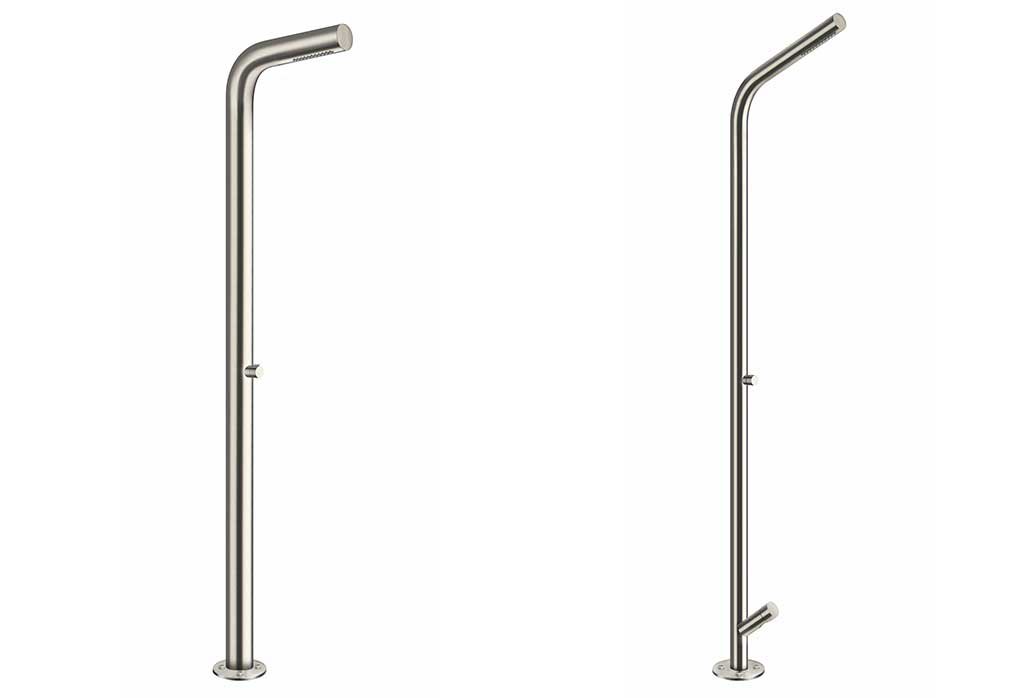 docce da esterno in acciaio inox