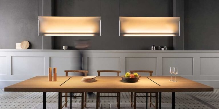 lampade sospensione coppia per tavolo living lunghe vetro opcao