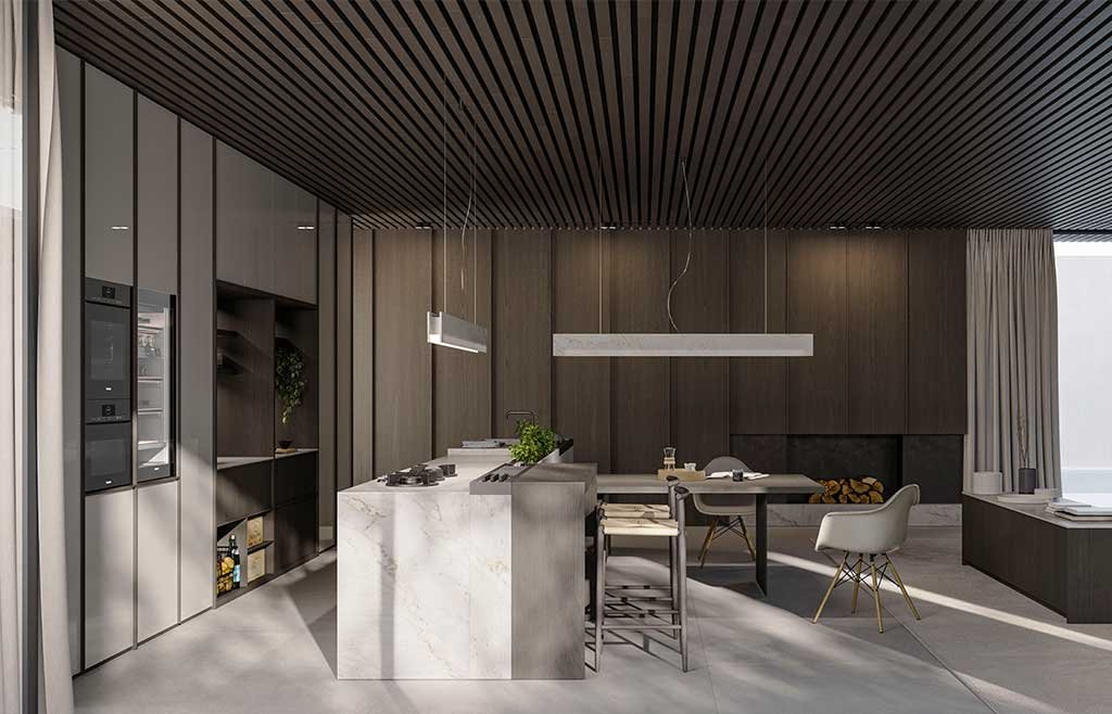 cucina loggia in