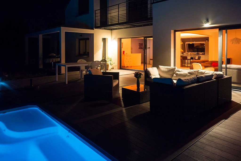 illuminazione esterna timer