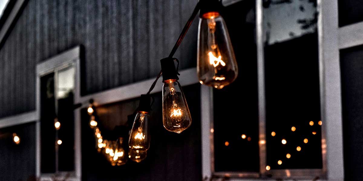 catena luminosa luci outdoor