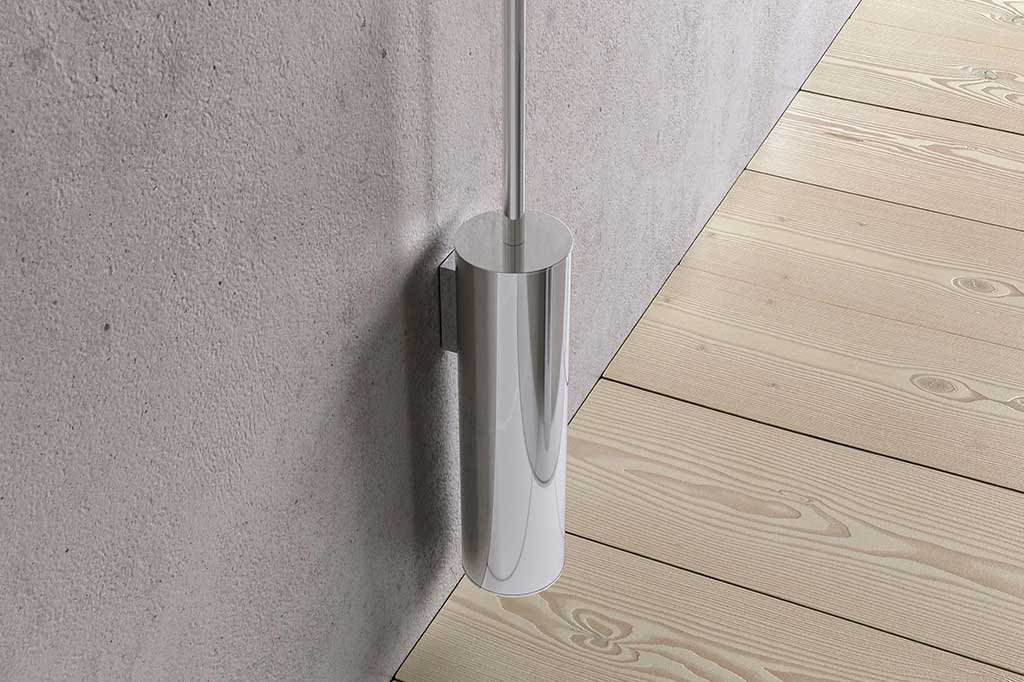 scopino wc cromato parete sospeso