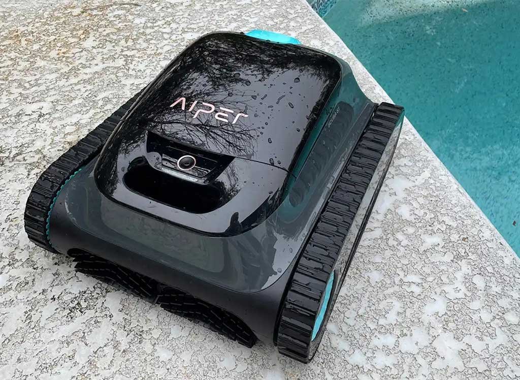 robot pulizia piscina 150 mq