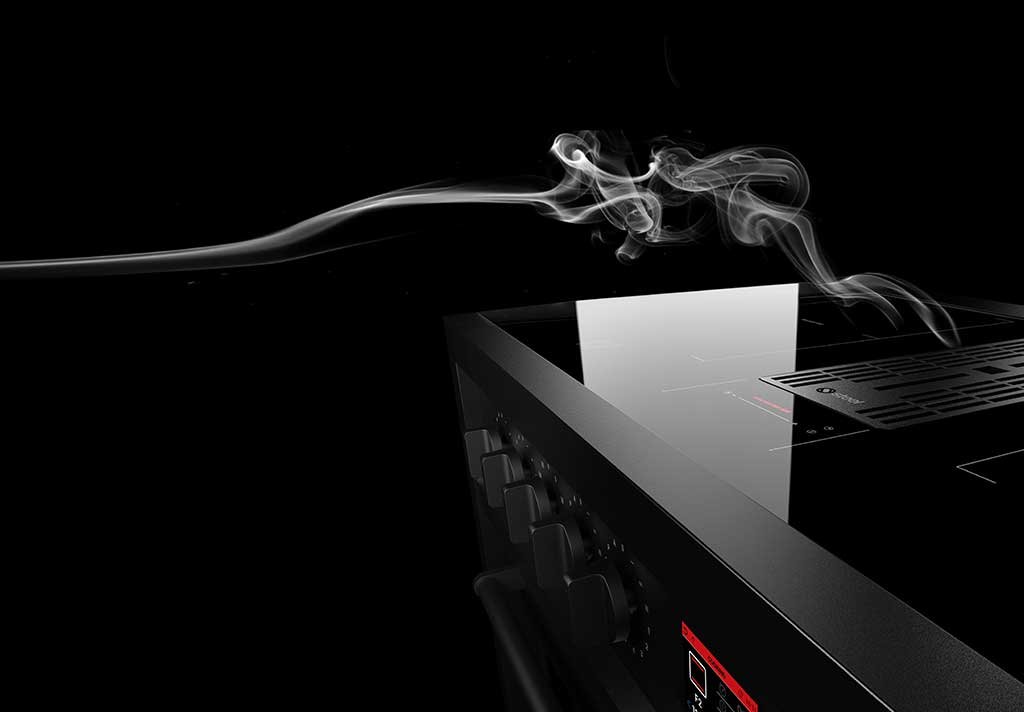cappa soprapiano cucina libera installazione