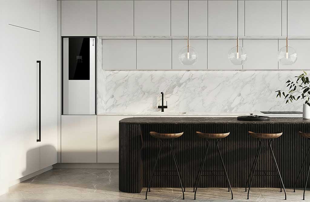 modulo idronico parete con accumulo 50lt incasso