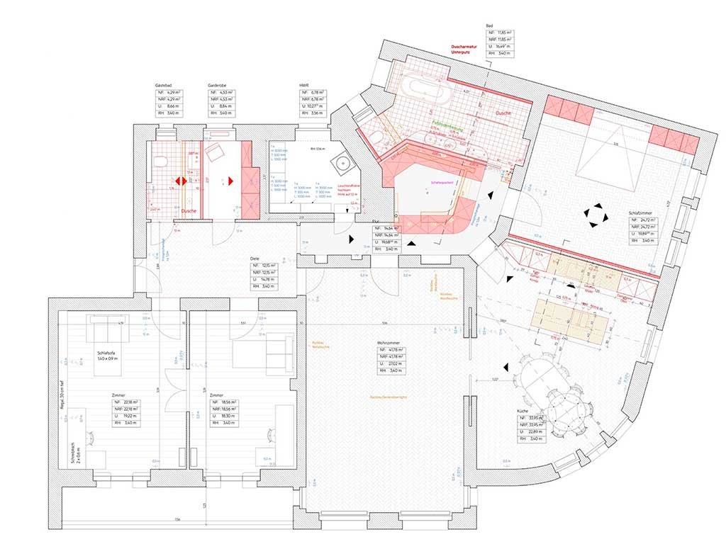 floor plan-Lietzensee-Apartment