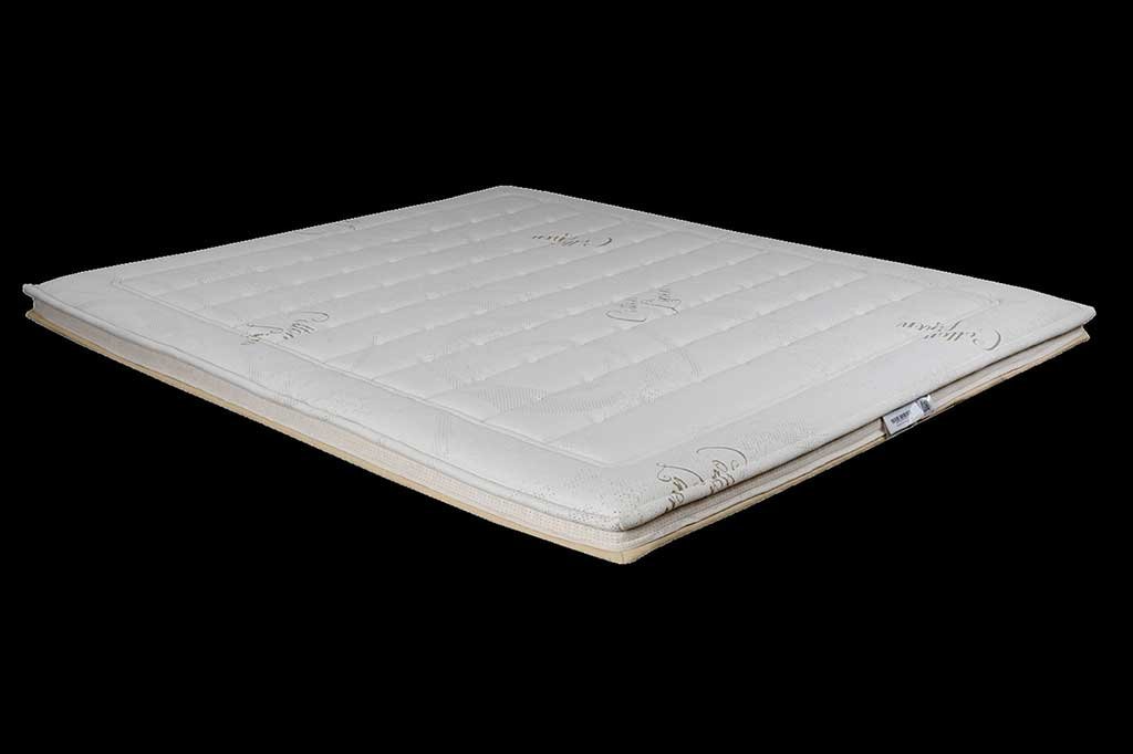 topper comodo lastra interna schiuma di lattice