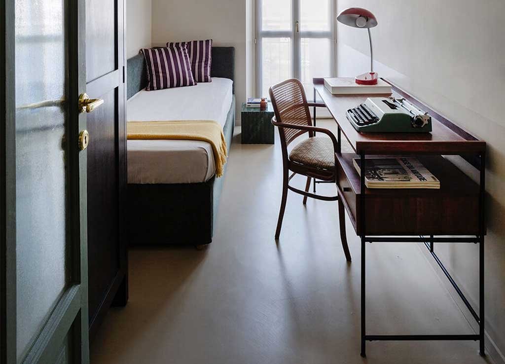 DD house bedroom in Milan