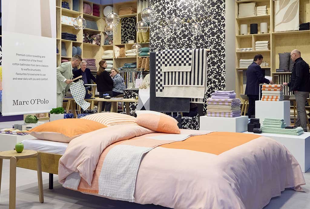 stand tessile letto heimtextil