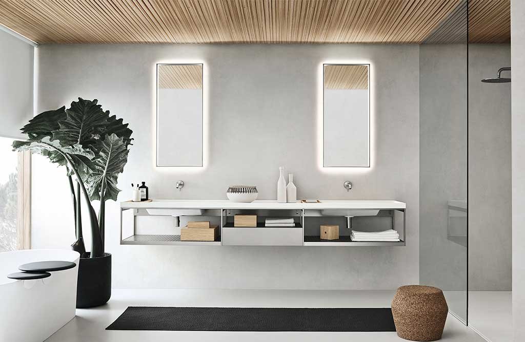 arredo bagno componibile sospeso