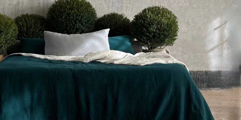 coperta-di-lino-double-face matrimoniale