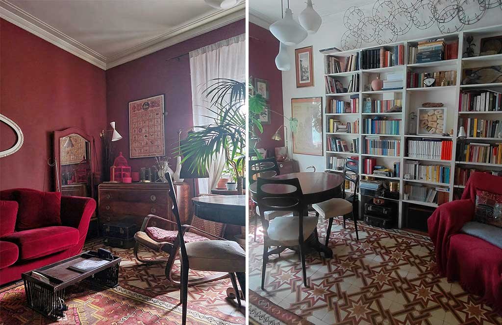 living-art-deco-e-libreria-parete