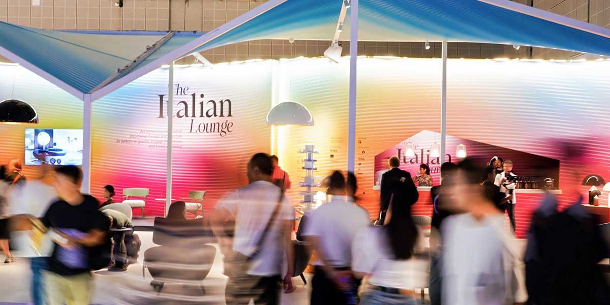 vista padiglione italian lounge fiera ciff shangai