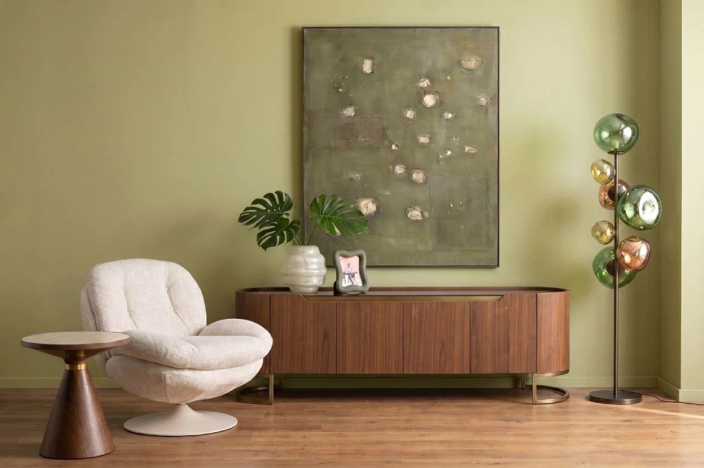 credenza bassa legno massello